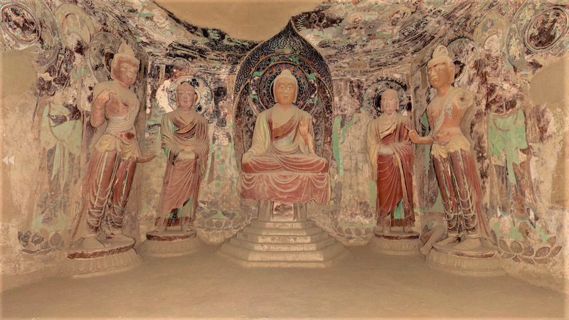 West Wall Main Niche 西壁主龛· A. Stories Behind The Dunhuang 