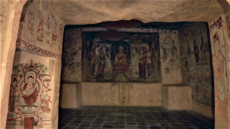 Mogao Cave 220 莫高第220号窟· A. Stories Behind The Dunhuang Caves 