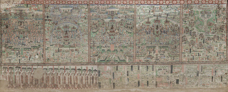 Sutra Transformations 经变画· A. Stories Behind The Dunhuang Caves 