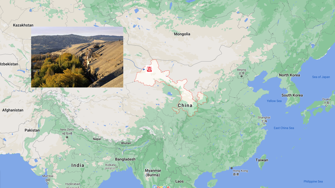 Dunhuang Map · UW Dunhuang Project: Exhibitions