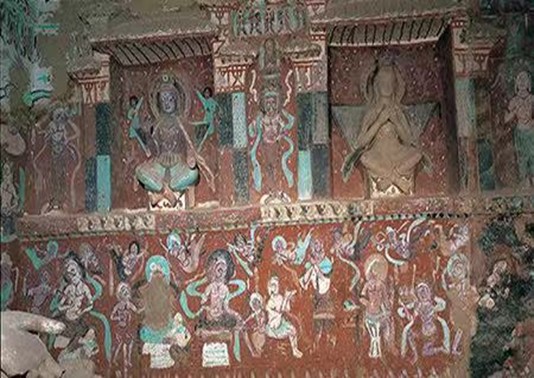 敦煌第275号窟（北凉） – Dunhuang caves on the silk road: Online 